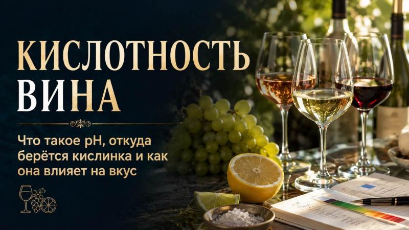 Кислотность вина