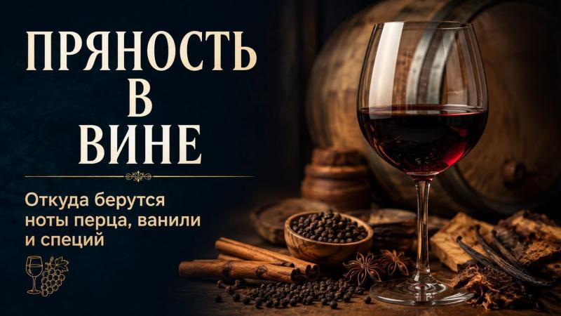 Что значит «пряность» в вине?