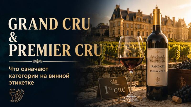 Grand Cru, Cru Classé и Premier Cru — что это?
