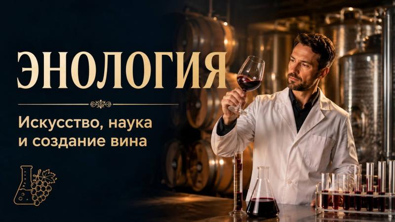 Энология — искусство и наука виноделия