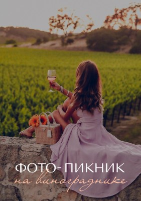 Фото-пикник на винограднике – фото 1